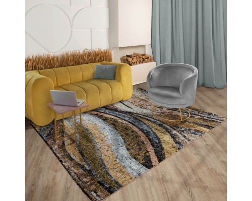 Ковер Турецкий AHENKLI ELSA дизайн L629A TAUPE-YELLOW Ковер Турецкий AHENKLI ELSA дизайн L629A TAUPE-YELLOW