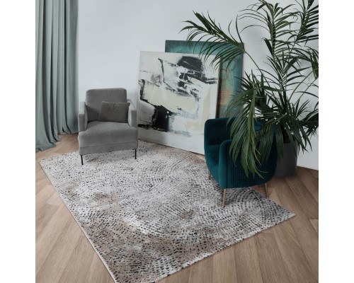 Ковер Турецкий EMPERA MATERA дизайн HL14A L.GREY-BLACK HB Ковер Турецкий EMPERA MATERA дизайн HL14A L.GREY-BLACK HB