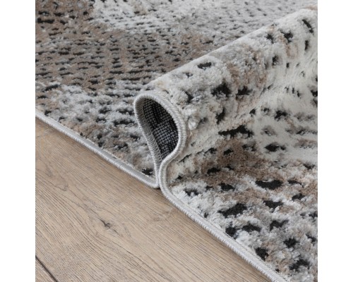 Ковер Турецкий EMPERA MATERA дизайн HL14A L.GREY-BLACK HB Ковер Турецкий EMPERA MATERA дизайн HL14A L.GREY-BLACK HB