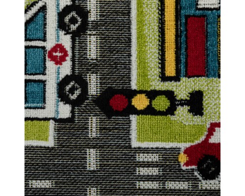 Ковер Турецкий AHENKLI PLAY RUGS дизайн D591A GREEN-CREAM Ковер Турецкий AHENKLI PLAY RUGS дизайн D591A GREEN-CREAM