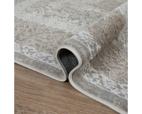 Ковер Турецкий ULUBEY IPLIK / BEHRAM LATINO дизайн C966ARC CREAM-VIZON Ковер Турецкий ULUBEY IPLIK / BEHRAM LATINO дизайн C966ARC CREAM-VIZON