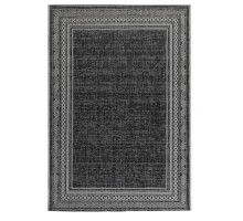 Ковер Grand GARDEN SISAL дизайн E4176 BLACK-CREAM