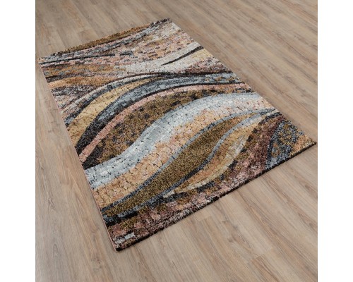 Ковер Турецкий AHENKLI ELSA дизайн L629A TAUPE-YELLOW Ковер Турецкий AHENKLI ELSA дизайн L629A TAUPE-YELLOW