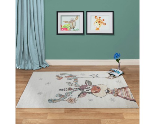 Ковер Турецкий Bade dis BAMBINI дизайн G2461 WHITE-SEAL Ковер Турецкий Bade dis BAMBINI дизайн G2461 WHITE-SEAL