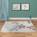 Ковер Турецкий Bade dis BAMBINI дизайн G2461 WHITE-SEAL