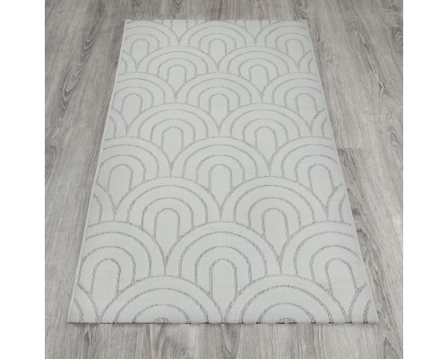 Ковер Турецкий AHENKLI SOFT дизайн J745A WHITE-WHITE Ковер Турецкий AHENKLI SOFT дизайн J745A WHITE-WHITE