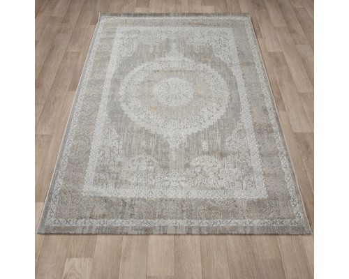 Ковер Турецкий ULUBEY IPLIK / BEHRAM LATINO дизайн C966ARC CREAM-VIZON Ковер Турецкий ULUBEY IPLIK / BEHRAM LATINO дизайн C966ARC CREAM-VIZON