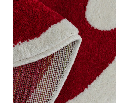 Ковер Турецкий AHENKLI COLOR дизайн L638A RED-WHITE Ковер Турецкий AHENKLI COLOR дизайн L638A RED-WHITE