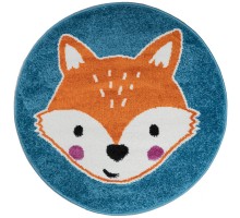 Ковер Турецкий AHENKLI COLOR дизайн L469A BLUE-ORANGE