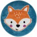 Ковер Турецкий AHENKLI COLOR дизайн L469A BLUE-ORANGE