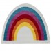 Ковер Турецкий AHENKLI COLOR дизайн L636A WHITE-BLUE