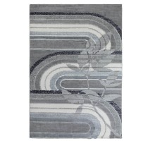 Ковер Турецкий AHENKLI DARIA дизайн L474A GREY-BLUE
