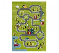 Ковер AHENKLI PLAY RUGS дизайн D918A GREEN-CREAM