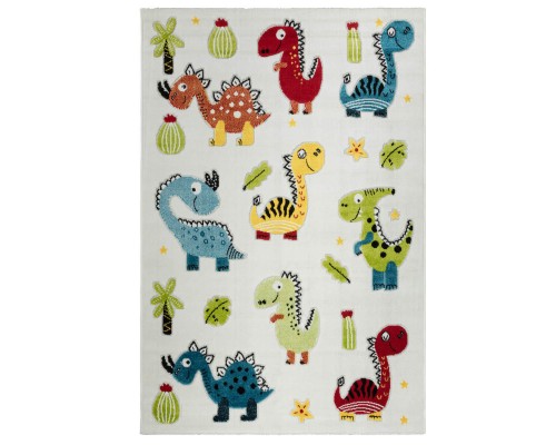 Ковер Турецкий AHENKLI PLAY RUGS дизайн D978A CREAM-GREEN Ковер Турецкий AHENKLI PLAY RUGS дизайн D978A CREAM-GREEN