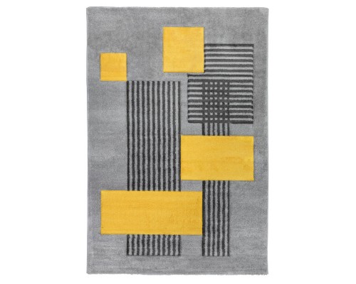Ковер Турецкий AHENKLI REGGI дизайн L262A L.GREY-YELLOW Ковер Турецкий AHENKLI REGGI дизайн L262A L.GREY-YELLOW