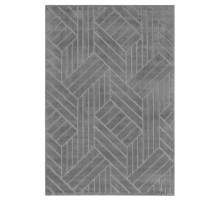 Ковер Турецкий AHENKLI SOFT дизайн J743A GREY-GREY