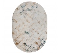 Ковер Турецкий Atlantik BEVERLY дизайн A3743A MINT GREEN-TERRA овал