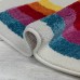 Ковер Турецкий AHENKLI COLOR дизайн L636A WHITE-BLUE
