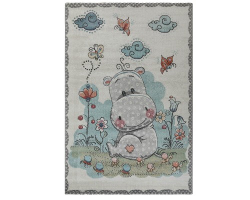Ковер Турецкий Bade dis BAMBINI дизайн G2291 SMOKE-WHITE Ковер Турецкий Bade dis BAMBINI дизайн G2291 SMOKE-WHITE