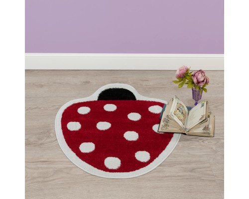 Ковер Турецкий AHENKLI COLOR дизайн L638A RED-WHITE Ковер Турецкий AHENKLI COLOR дизайн L638A RED-WHITE