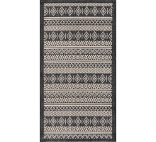 Ковер Турецкий Canan PAROS дизайн A947A BLACK-CREAM