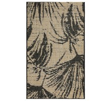 Ковер Турецкий Canan PAROS дизайн A958A BLACK-CREAM