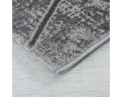 Ковер OZKAPLAN KARPET NIRVANA дизайн B0349B GREY-GREY