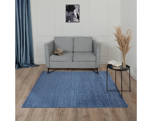 Ковер Турецкий AHENKLI REGGI дизайн D438B D.BLUE-L.GREY Ковер Турецкий AHENKLI REGGI дизайн D438B D.BLUE-L.GREY