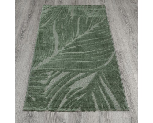 Ковер Турецкий AHENKLI SOFT дизайн J958A GREEN-GREEN Ковер Турецкий AHENKLI SOFT дизайн J958A GREEN-GREEN
