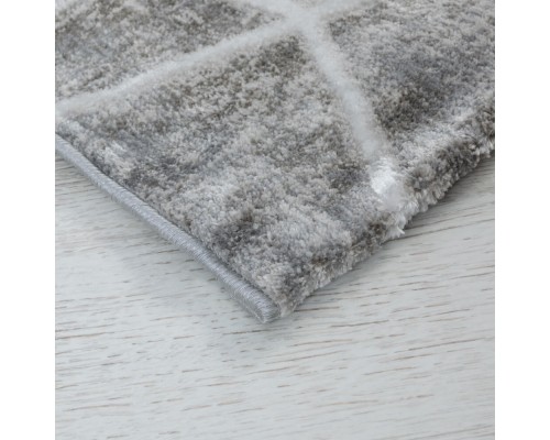 Ковер OZKAPLAN KARPET NIRVANA дизайн B0349B WHITE-GREY