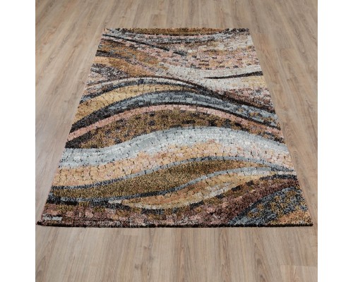 Ковер Турецкий AHENKLI ELSA дизайн L629A TAUPE-YELLOW Ковер Турецкий AHENKLI ELSA дизайн L629A TAUPE-YELLOW