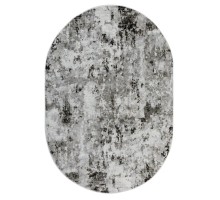 Ковер Турецкий GUMUSOGLU TRENDY дизайн 5466A GREY-ANTHRACITE овал