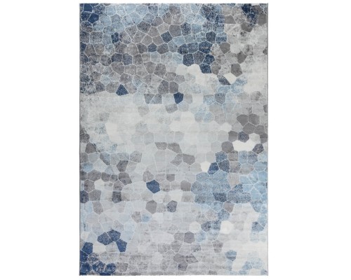 Ковер Турецкий OZBAL FLORES дизайн 20004A Grey-Navy Ковер Турецкий OZBAL FLORES дизайн 20004A Grey-Navy