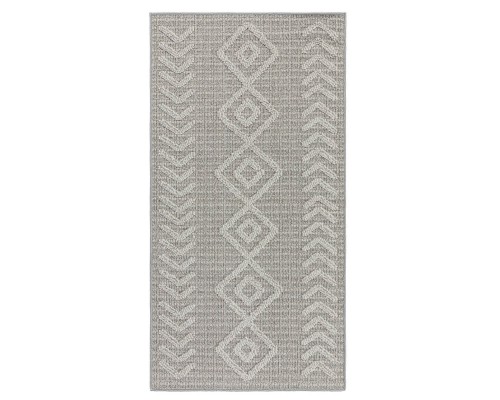 Ковер Турецкий OZKAPLAN KARPET GELA дизайн 0D538A BLUE-L.GREY Ковер Турецкий OZKAPLAN KARPET GELA дизайн 0D538A BLUE-L.GREY