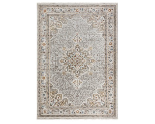 Ковер OZKAPLAN KARPET OLBIA дизайн B0597B GREY-CREAM