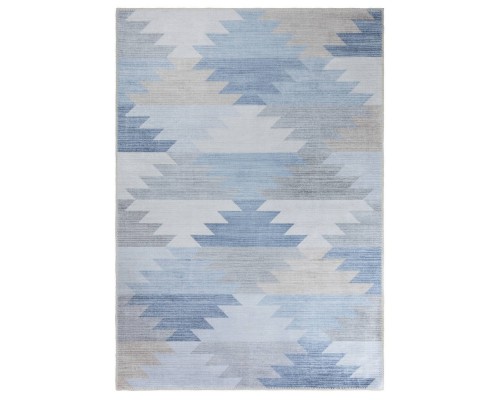 Ковер Турецкий Samira ILONNA дизайн AB143A GREY-BLUE