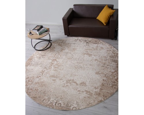 Ковер Karmen Hali Armina 03708A brown/brown Круг Ковер Karmen Hali Armina 03708A brown/brown Круг
