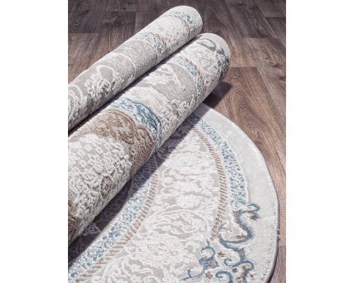 Ковер Karmen Hali Armina 03874A blue/blue Овал Ковер Karmen Hali Armina 03874A blue/blue Овал