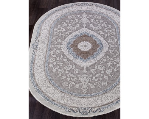 Ковер Karmen Hali Armina 03874A blue/blue Овал Ковер Karmen Hali Armina 03874A blue/blue Овал