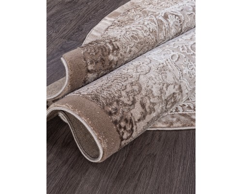 Ковер Karmen Hali Armina 03878B brown/brown Круг Ковер Karmen Hali Armina 03878B brown/brown Круг