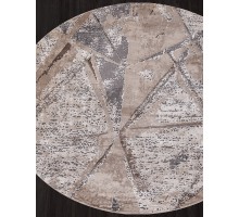 Ковер Karmen Hali Armina 04022C grey/brown Круг