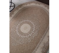 Ковер Karmen Hali Armina 04076A brown/brown Овал