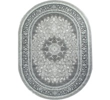 Ковер Karmen Hali Armina GA007G grey/grey Овал