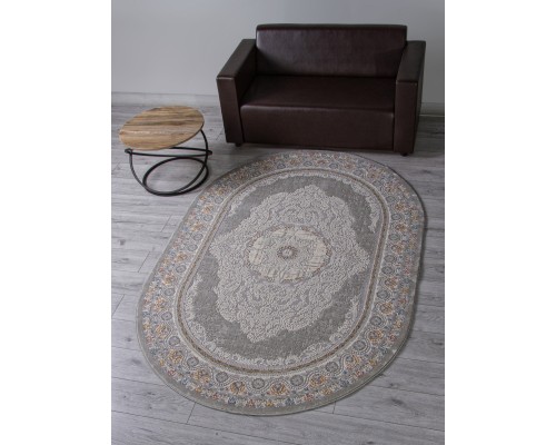 Ковер Karmen Hali Armina GA014N grey/multi Овал Ковер Karmen Hali Armina GA014N grey/multi Овал