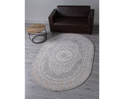 Ковер Karmen Hali Armina GA014N grey/multi Овал Ковер Karmen Hali Armina GA014N grey/multi Овал