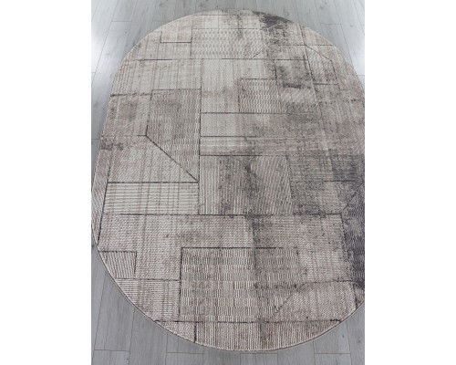 Ковер Merinos Brand O2131 995 grey/grey Овал