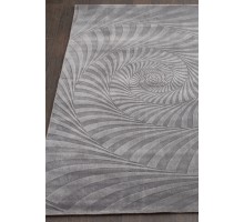 Ковер Adarsh Exports Carving Wool Viscose HL 704 grey