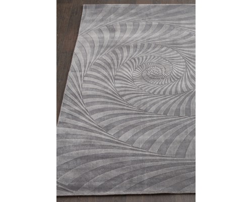 Ковер Adarsh Exports Carving Wool Viscose HL 704 grey
