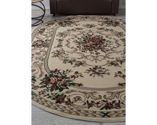 Ковер Merinos Colizey d057 cream Овал Ковер Merinos Colizey d057 cream Овал