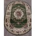 Ковер Merinos Colizey d057 green Овал